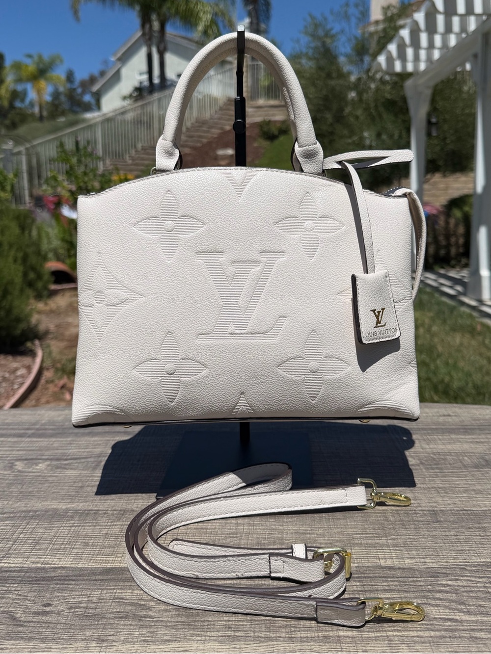 NEW LV Print Empreinte CreamMonogram Palais bag - Picture 1 of 12